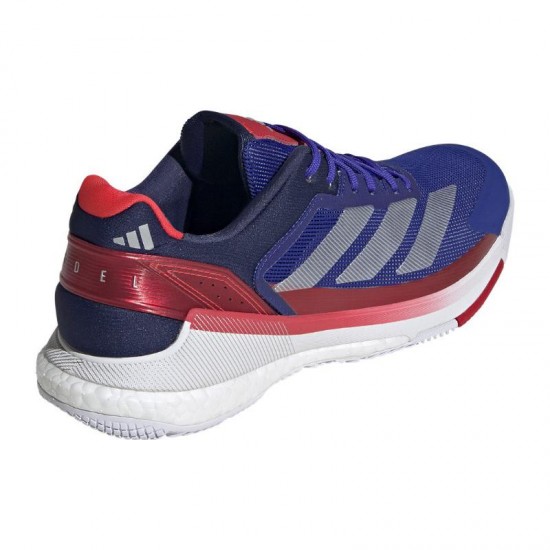 Adidas Crazyquick Boost Padel Blu Argento Bianco Sneakers