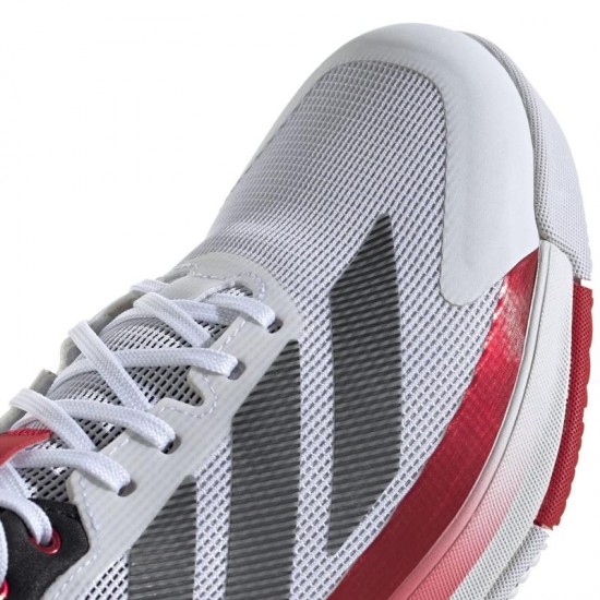 Adidas Crazyquick Boost Padel White Black Red Sneakers