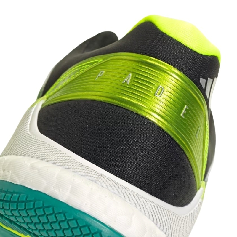 Adidas Crazyquick Boost Padel Blanc Noir Vert Baskets