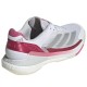 Adidas Crazyquick Boost Padel Bianco Argento Rosa Sneakers Donna