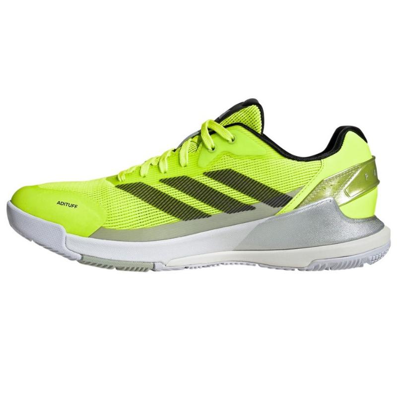 Adidas Crazyquick LS Padel Lucid Lemon Nero Scarpe da ginnastica
