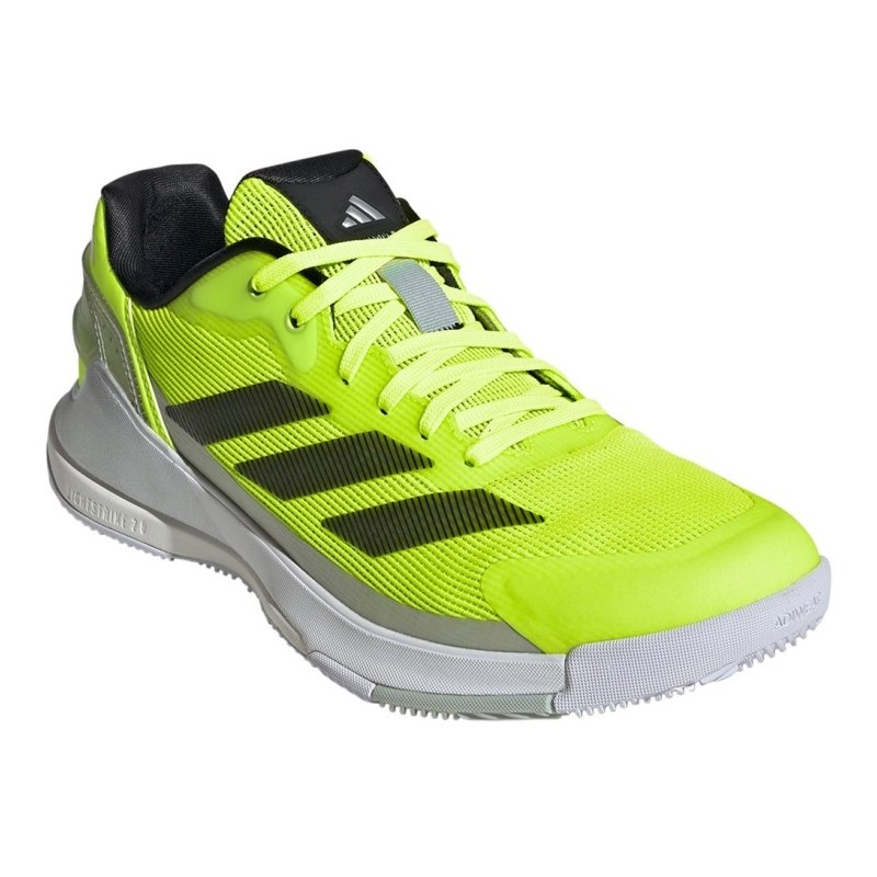 Adidas Crazyquick LS Padel Lucid Lemon Nero Scarpe da ginnastica