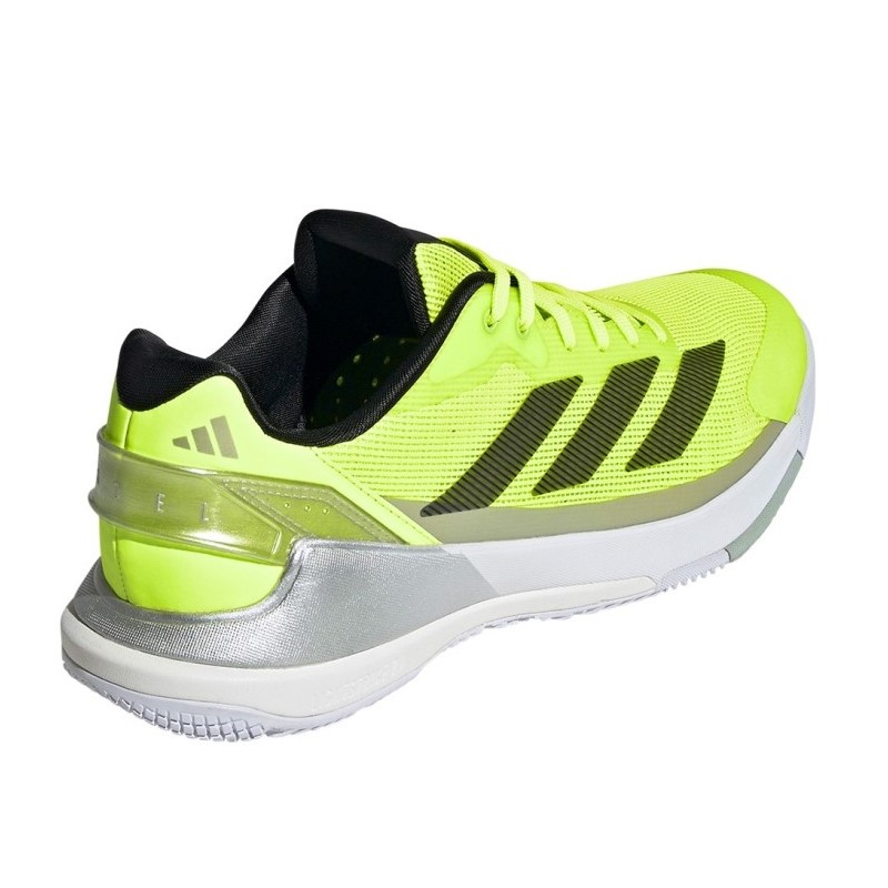 Adidas Crazyquick LS Padel Lucid Lemon Nero Scarpe da ginnastica