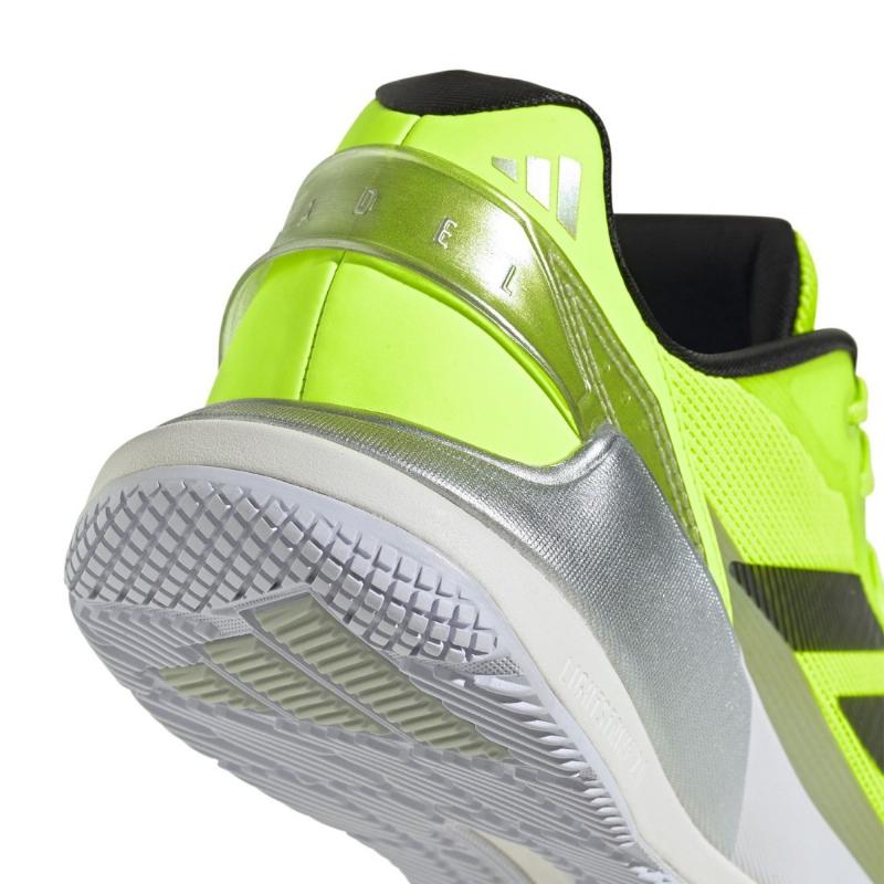 Adidas Crazyquick LS Padel Lucid Lemon Nero Scarpe da ginnastica
