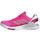 Zapatillas Adidas Crazyquick LS Padel Rosa Plata Rojo Mujer