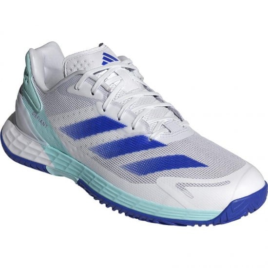 Tenis Adidas Defiant Speed 2 White Blue Aqua