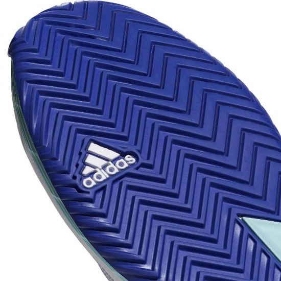 Adidas Defiant Speed 2 Bianco Blu Aqua Scarpe da ginnastica