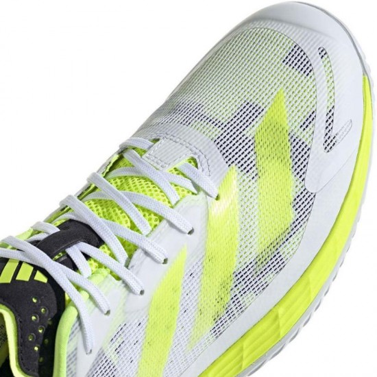 Adidas Defiant Speed 2 Blanc Lime Fluor Sneakers