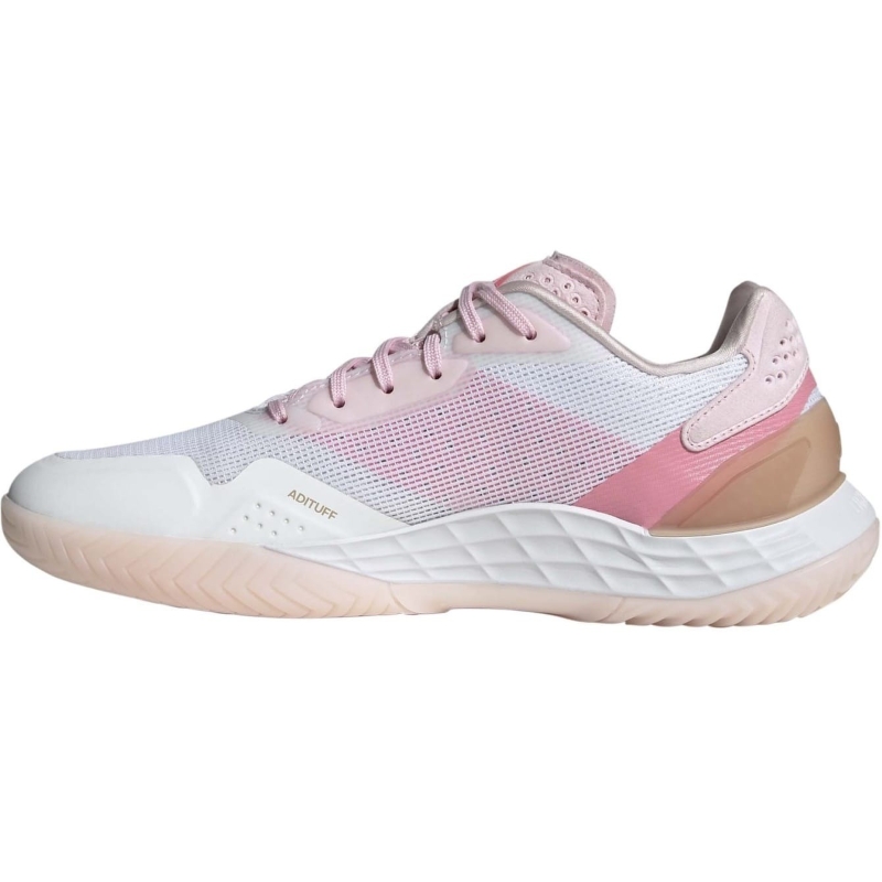 Adidas Defiant Speed 2 Pearl Blanc Sneakers Rose Femme