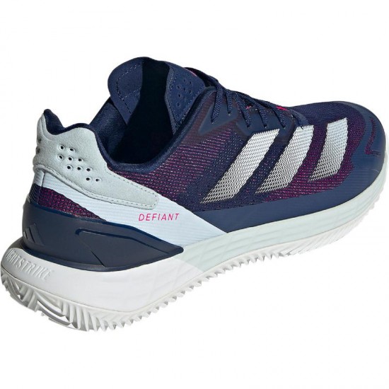 Scarpe da ginnastica Adidas Defiant Speed 2 Blu Scuro Bianco - TERRA BATTUTA