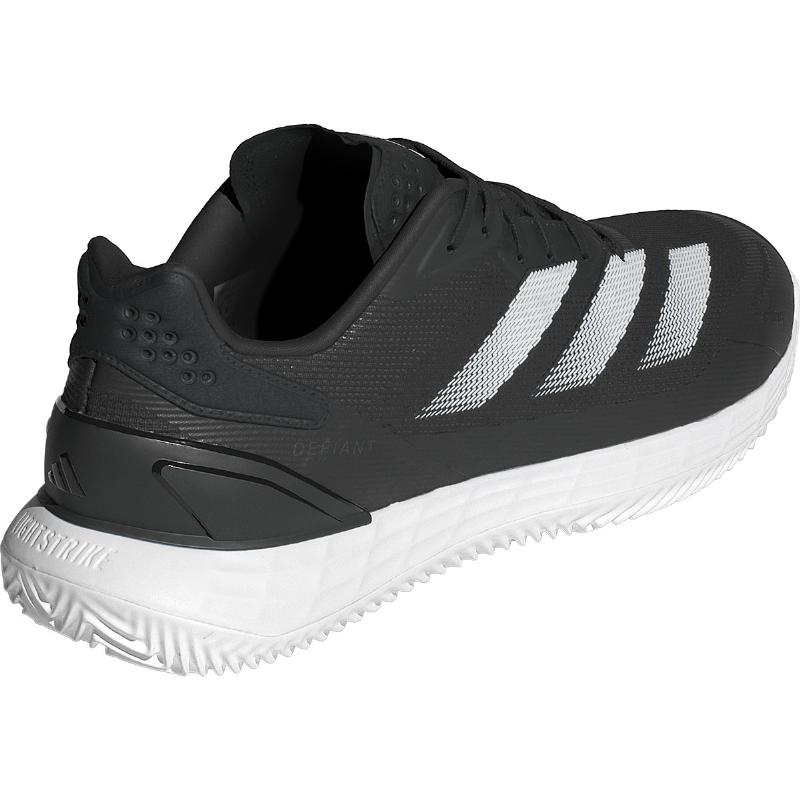 Adidas Defiant Speed 2 Clay Preto Branco T?nis Cinza