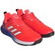 Adidas Defiant Speed Sneakers Solar Red White