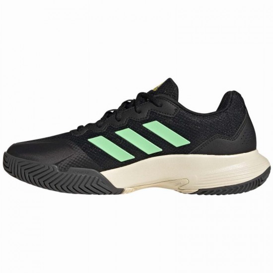 Adidas Game Court Sneakers Noir Vert