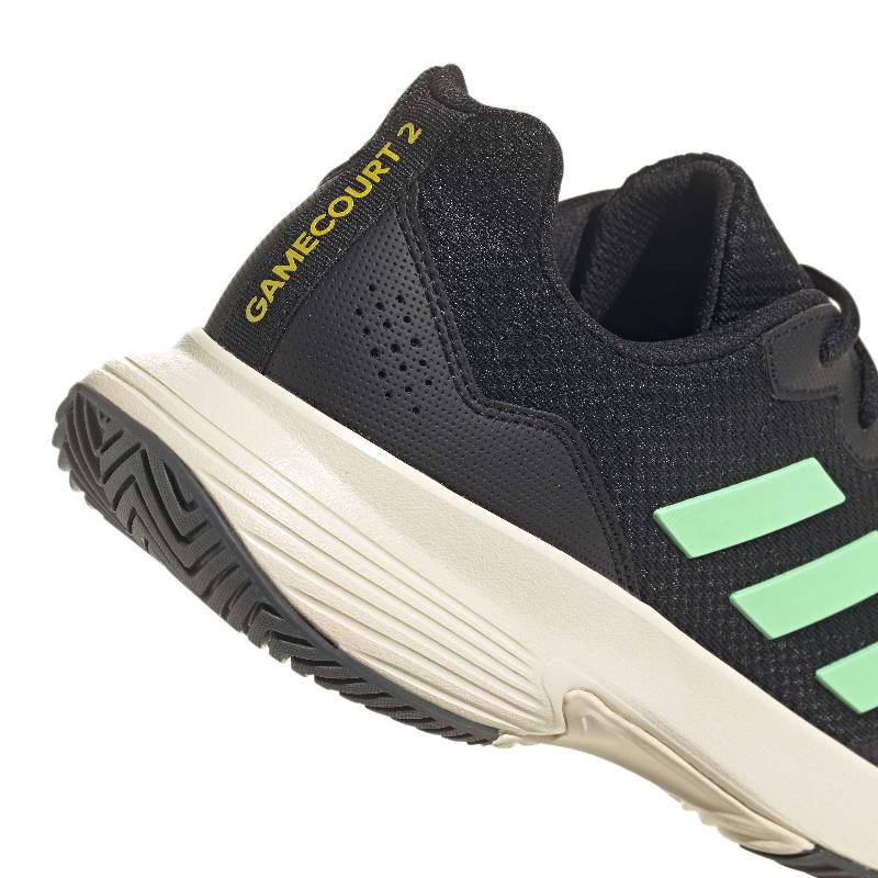 Adidas Game Court Sneakers Noir Vert