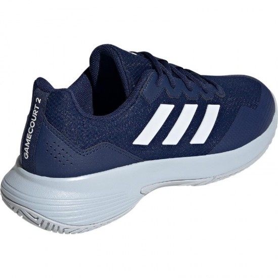Zapatillas Adidas GameCourt 2.0 Azul Oscuro Blanco