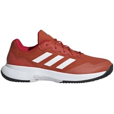 Adidas GameCourt 2.0 Sapatos Brancos Vermelhos