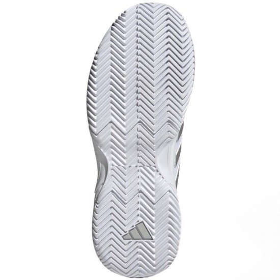 Zapatillas Adidas GameCourt 2 Blanco Plata Metal Mujer