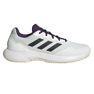 Adidas GameCourt 2 Baskets Aurora Violet Blanc