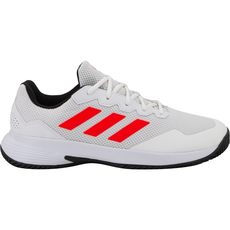T?nis Adidas GameCourt 2 Branco Vermelho Preto
