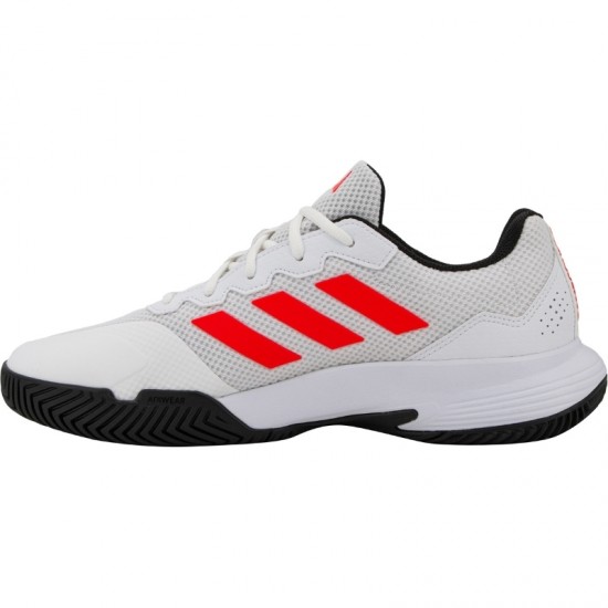 Zapatillas Adidas GameCourt 2 Blanco Rojo Negro