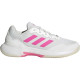 T?nis Adidas GameCourt 2 Branco Rosa Feminino