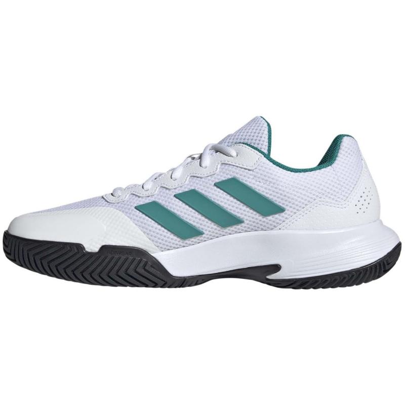 Zapatillas Adidas GameCourt 2 Blanco Verde Negro