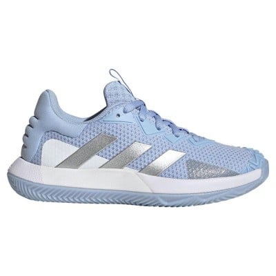 Chaussures Femme Adidas SoleMatch Control Control TERRE BATTUE Bleu