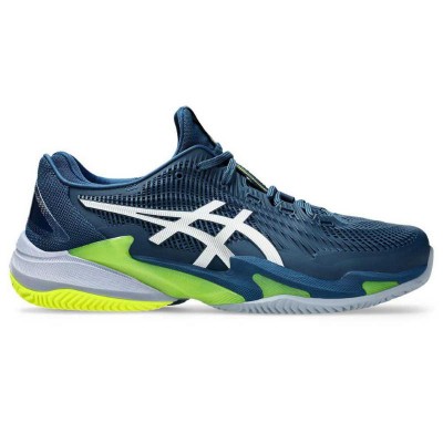 Asics Court FF 3 Clay Blue Mako White Sneakers