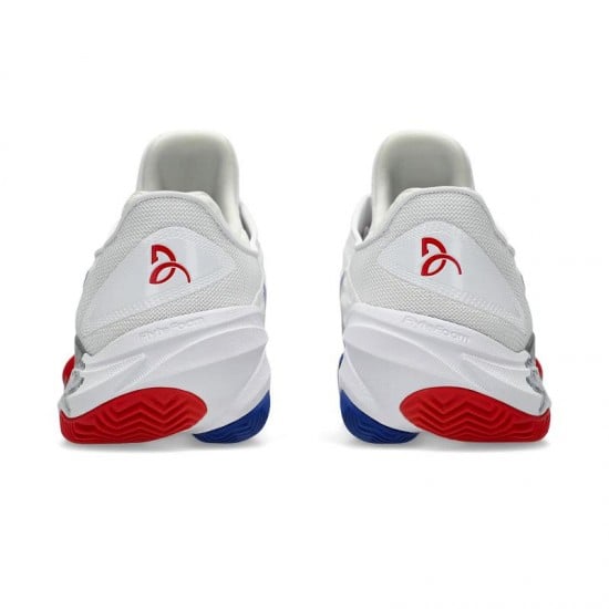 Asics Court FF 3 Clay Novak White Blue Sneakers Asics