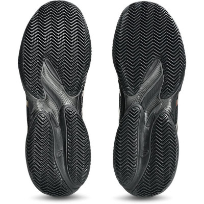 Zapatillas Asics Court FF 3 Novak Clay Night Energy Negro Oro