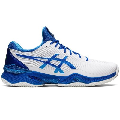 Asics Court FF Clay Novak White Blue Sneakers