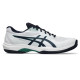 T?nis Asics Game FF Clay Branco Azul Meia-Noite