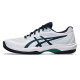 T?nis Asics Game FF Clay Branco Azul Meia-Noite