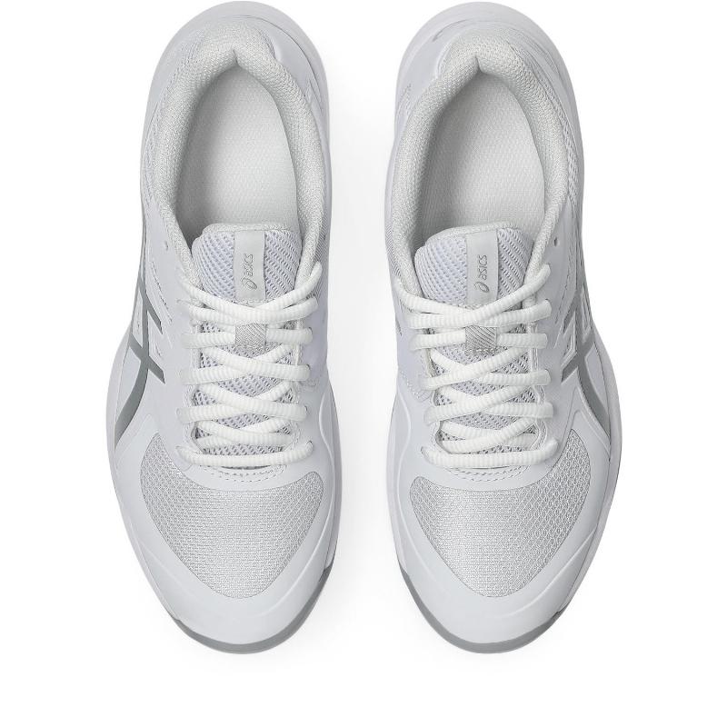 T?nis Asics Game FF Clay Branco Prata Feminino