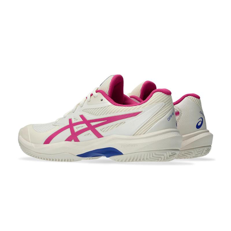 Zapatillas Asics Game FF Clay Crema Rosa Brillante Mujer