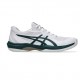 Asics Game FF Clay Blanc Vert Baskets Saxon