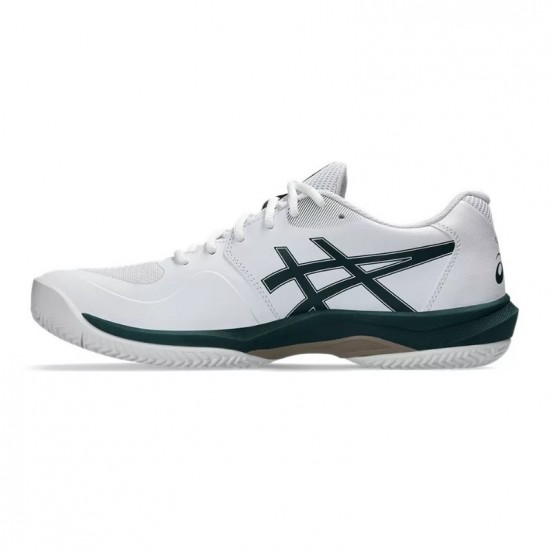 Asics Game FF Clay White Green Saxon Sneakers