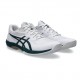 Asics Game FF Clay Blanc Vert Baskets Saxon