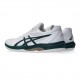 Asics Game FF Clay Blanc Vert Baskets Saxon