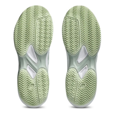 Tênis Asics Game FF Clay Lichen Verde Branco Feminino