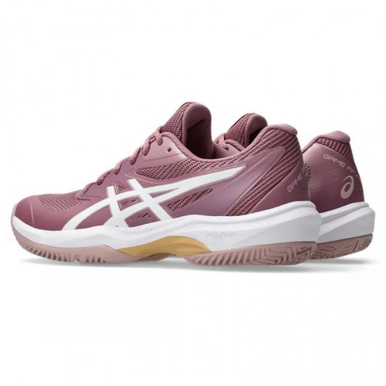 Tenis Asics Game FF Padel Purple Oxide Branco Feminino