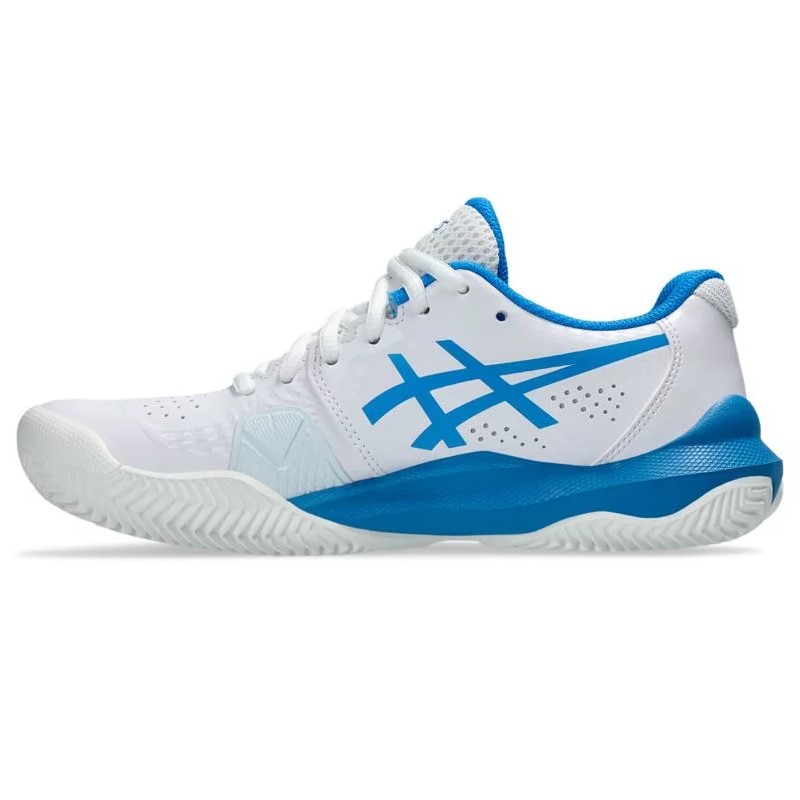Sneakers Asics Gel Challenger 14 Bianco Blu Donna - TERRA BATTUTA