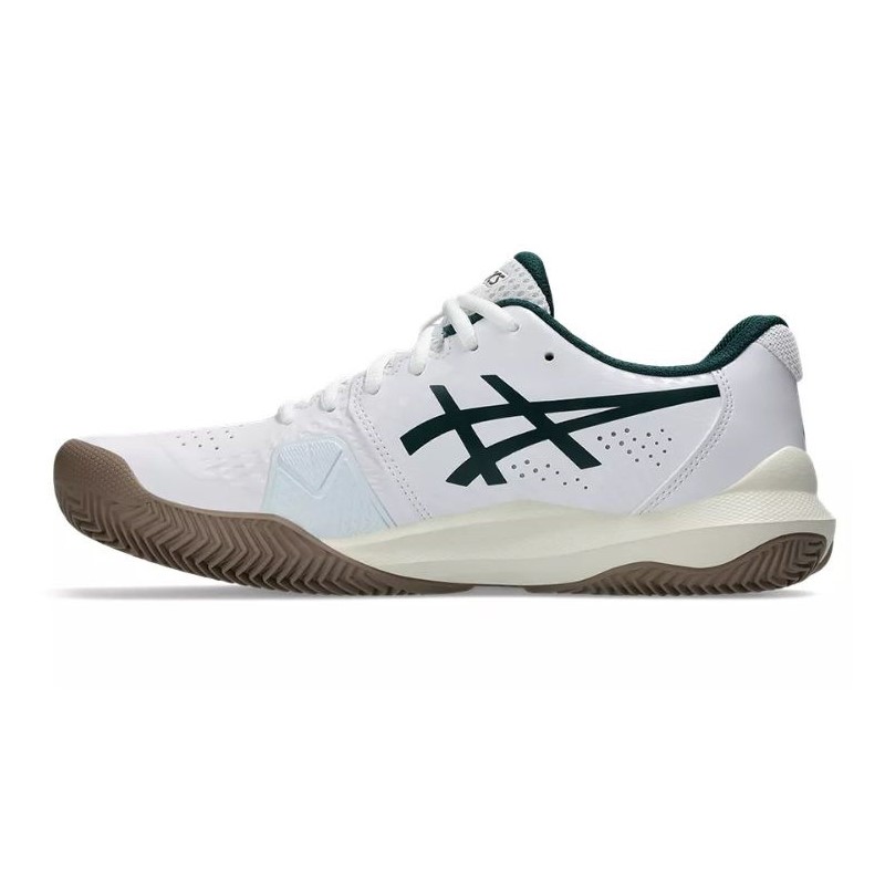 T?nis Asics Gel Challenger 14 Clay Branco Verde Escuro