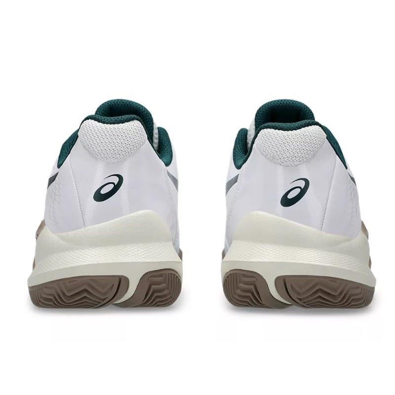 T?nis Asics Gel Challenger 14 Clay Branco Verde Escuro