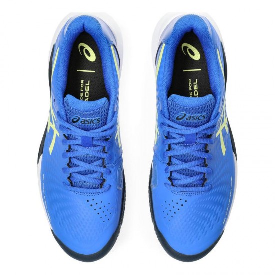 Shoes Asics Gel Challenger 14 Padel Blue Yellow