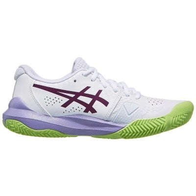 Asics Gel Challenger 14 Padel Shoes White Intense Mauve Women