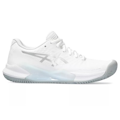 Baskets Femme Asics Gel Challenger 14 Padel Blanc Argent