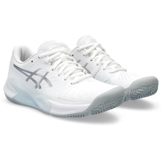 Baskets Femme Asics Gel Challenger 14 Padel Blanc Argent