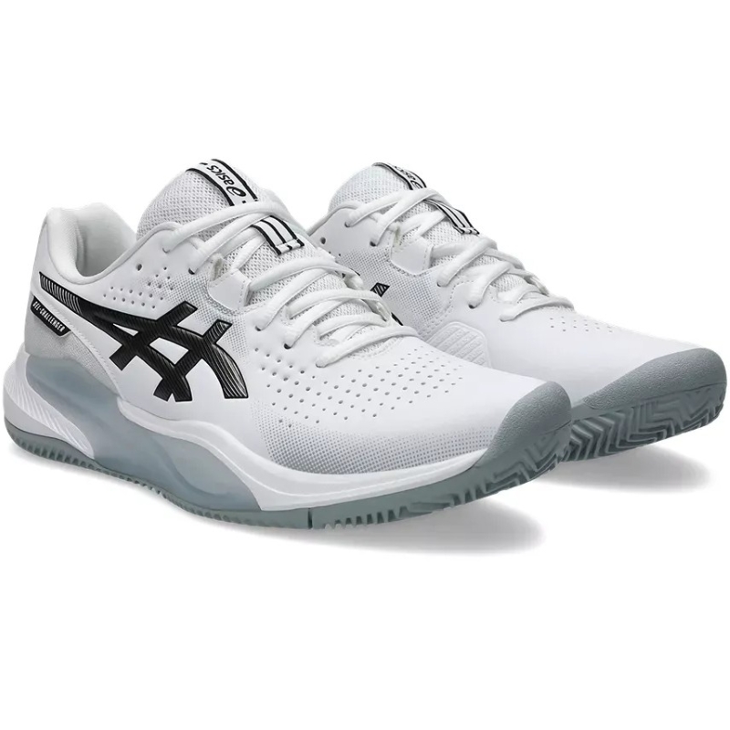 T?nis Asics Gel Challenger 15 Clay Branco Cinza