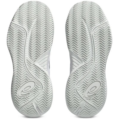 Tênis Asics Gel Challenger 15 Clay Branco Prata Feminino